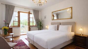 Chambre Double | Draps en coton égyptien, literie de qualité supérieure