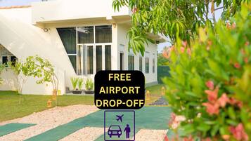 Fachada da propriedade