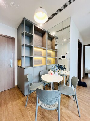Economy Apartment | Living area - May Housing - Vinhomes Skylake (Hanoi)
