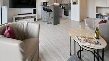 Fernseher, Stereoanlage