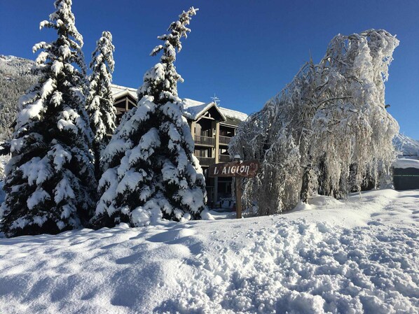 Enceinte de l’hébergement