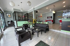 Lobby sitting area - Take Guesthouse 1 (Jambi)