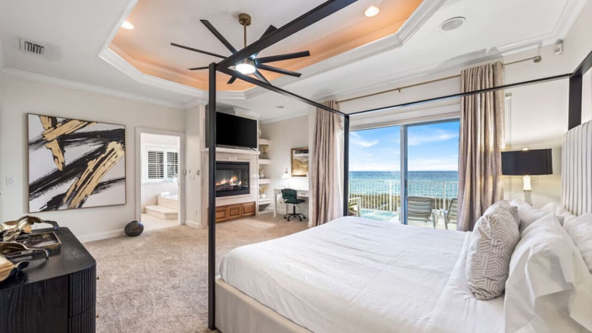 4 chambres, bureau, fer et planche à repasser, Wi-Fi gratuit