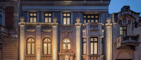 Façade de l’hébergement