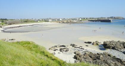 391-Schönes Fischerhaus, in Meeresnähe mit Meerblick.