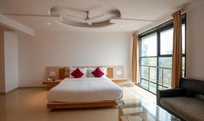 Habitación Deluxe | Sábanas de algodón egipcio y ropa de cama de alta calidad 