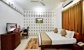 埃及棉床單、高級寢具、客房內保險箱、免費無線上網