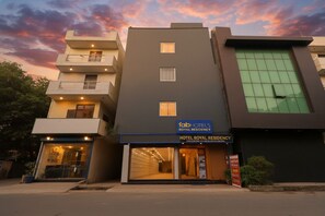 Façade de l’hébergement