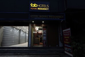 Entrada al alojamiento