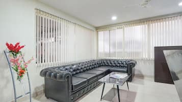 Sala de estar en el lobby