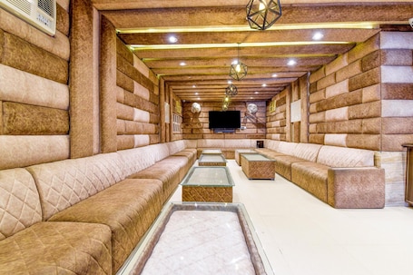 Sala de estar en el lobby