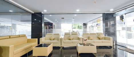 Sala de estar en el lobby