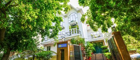 Entrée de l’hébergement