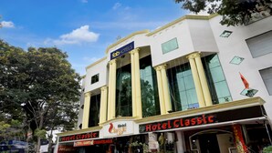 A building with a sign reading "Hotel Classic" and "Tab Hotels". - FabHotel Classic (Bhopal)
