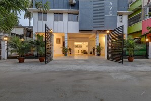 Entrada al alojamiento