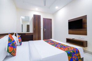 Egyptian cotton sheets, premium bedding, in-room safe, free WiFi - FabHotel J Palace (Indore)