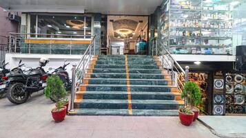 Entrada al alojamiento