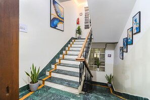 Staircase - FabHotel Nand (Patna)