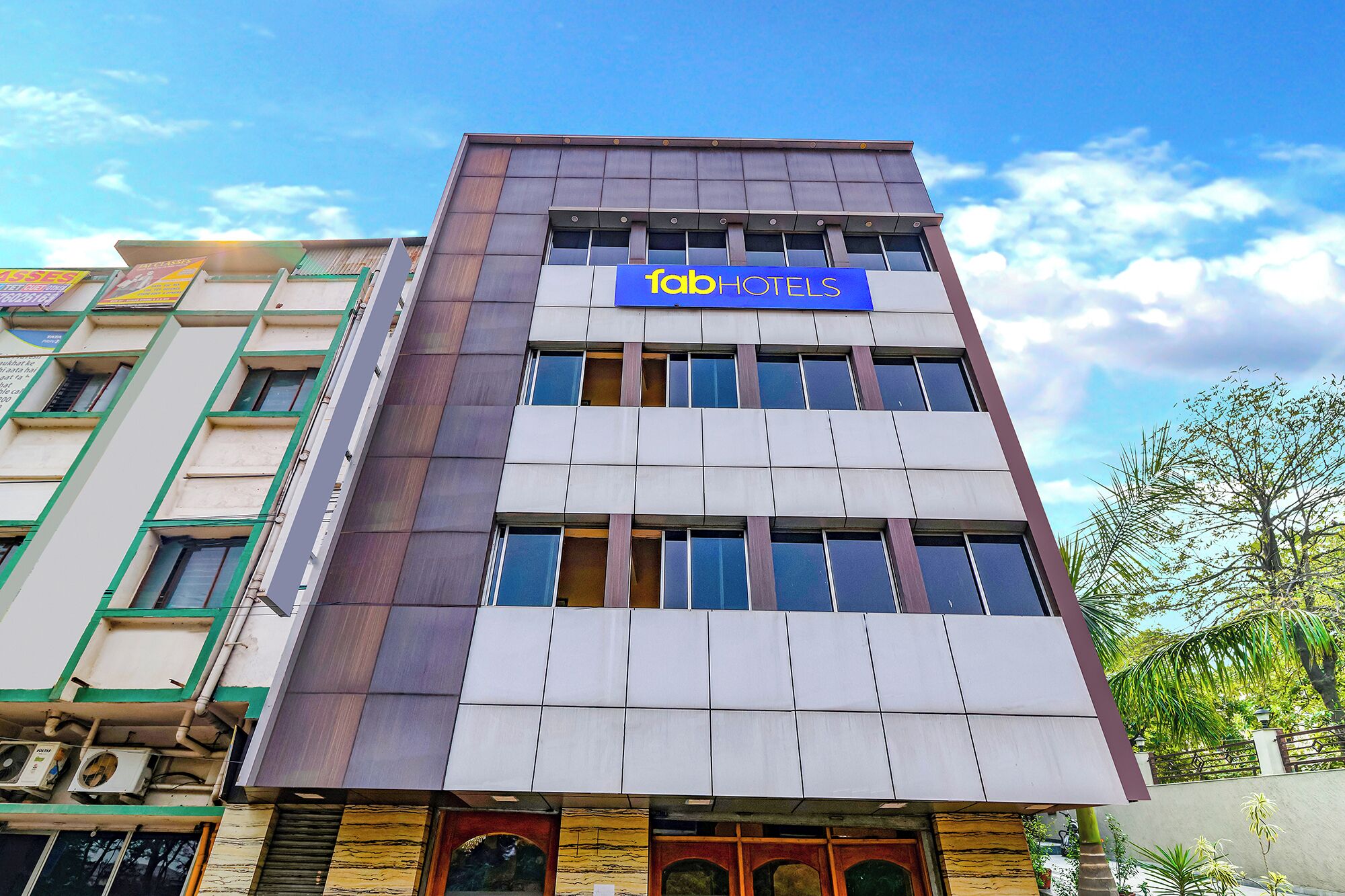 Façade de l’hébergement 