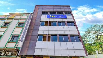 Majoituspaikan julkisivu