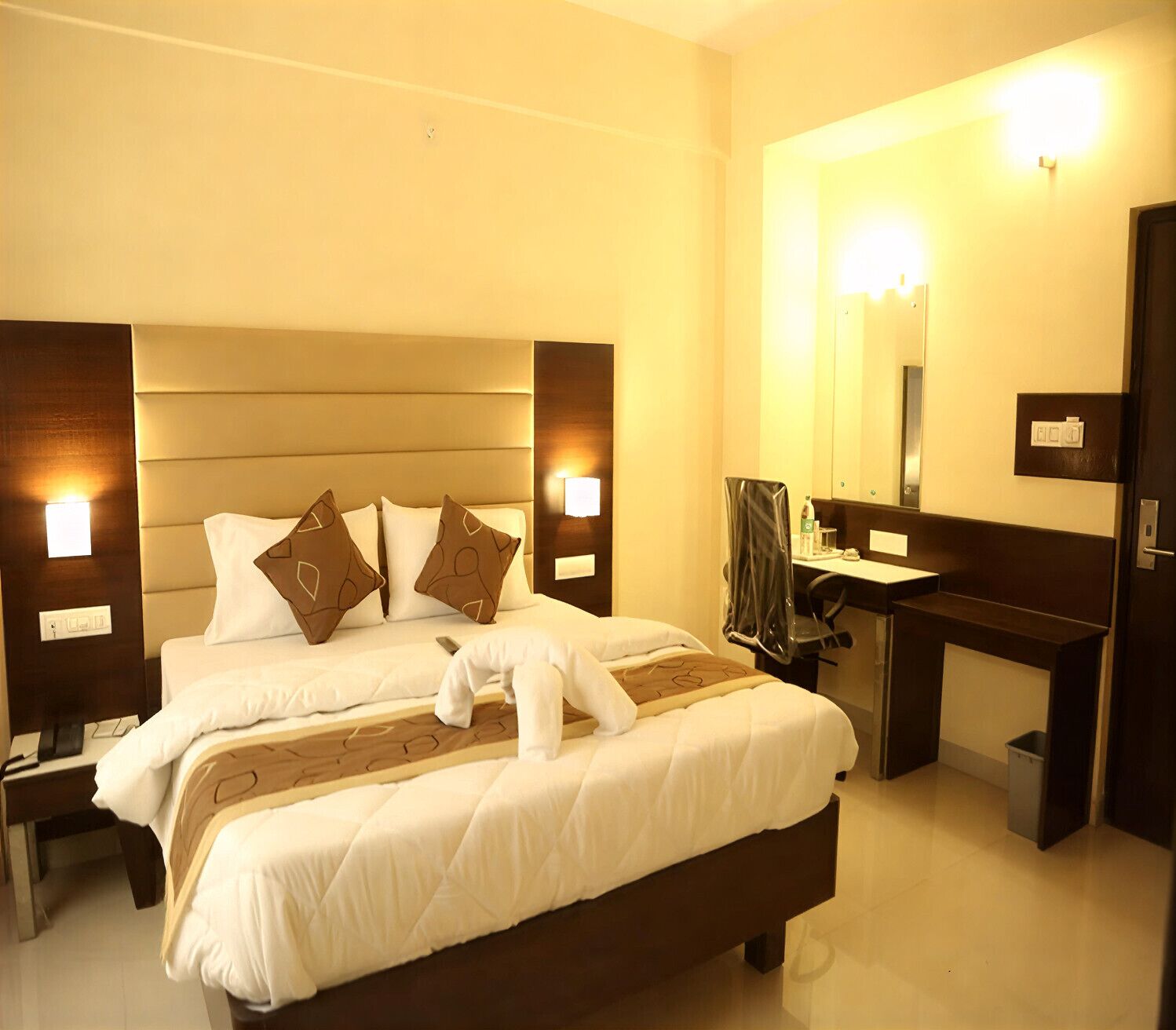 Standard Room Non AC | In-room safe, desk, free WiFi, bed sheets