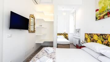 Ferros/tábuas de passar roupa, Wi-Fi de cortesia, roupa de cama