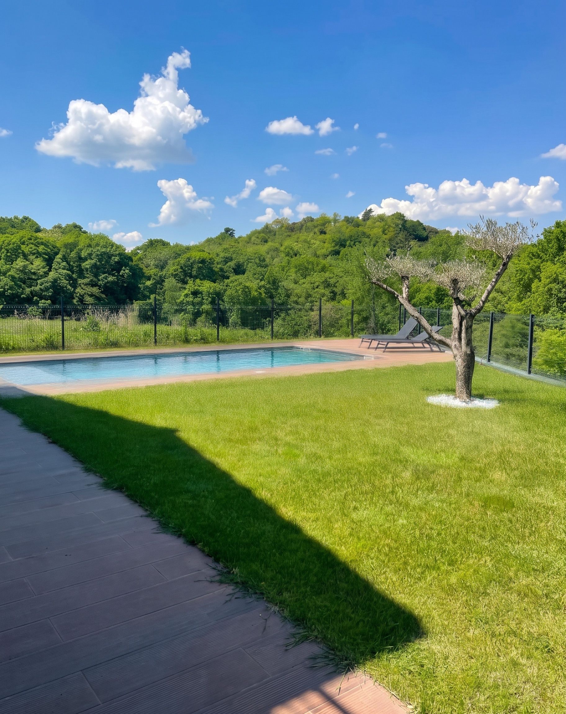 Swimming pool view