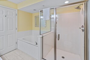 Hair dryer, towels - New: Ashworth 1002 Oceanfront, pool, Lazy River (North Myrtle Beach)