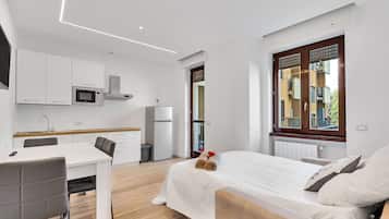 Apartment, 1 King Bed with Sofa bed, Non Smoking | Private kitchen
