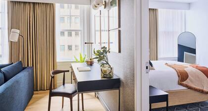 Spacious One-Bedroom Apartment in Historic Building