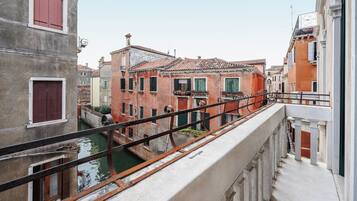 Large Room, Separate Living Area,Balcony | Balcony