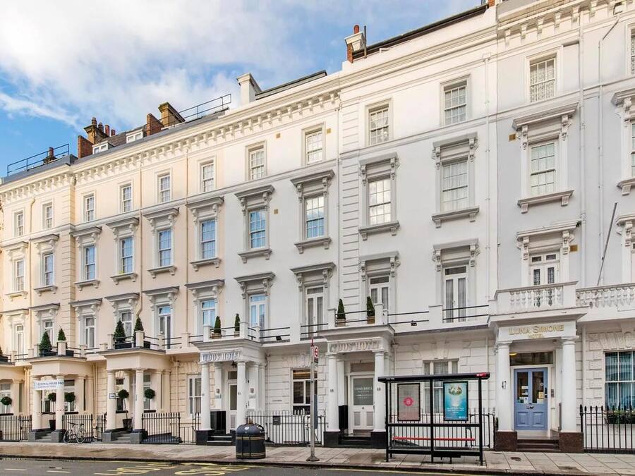 Voorkant van accommodatie