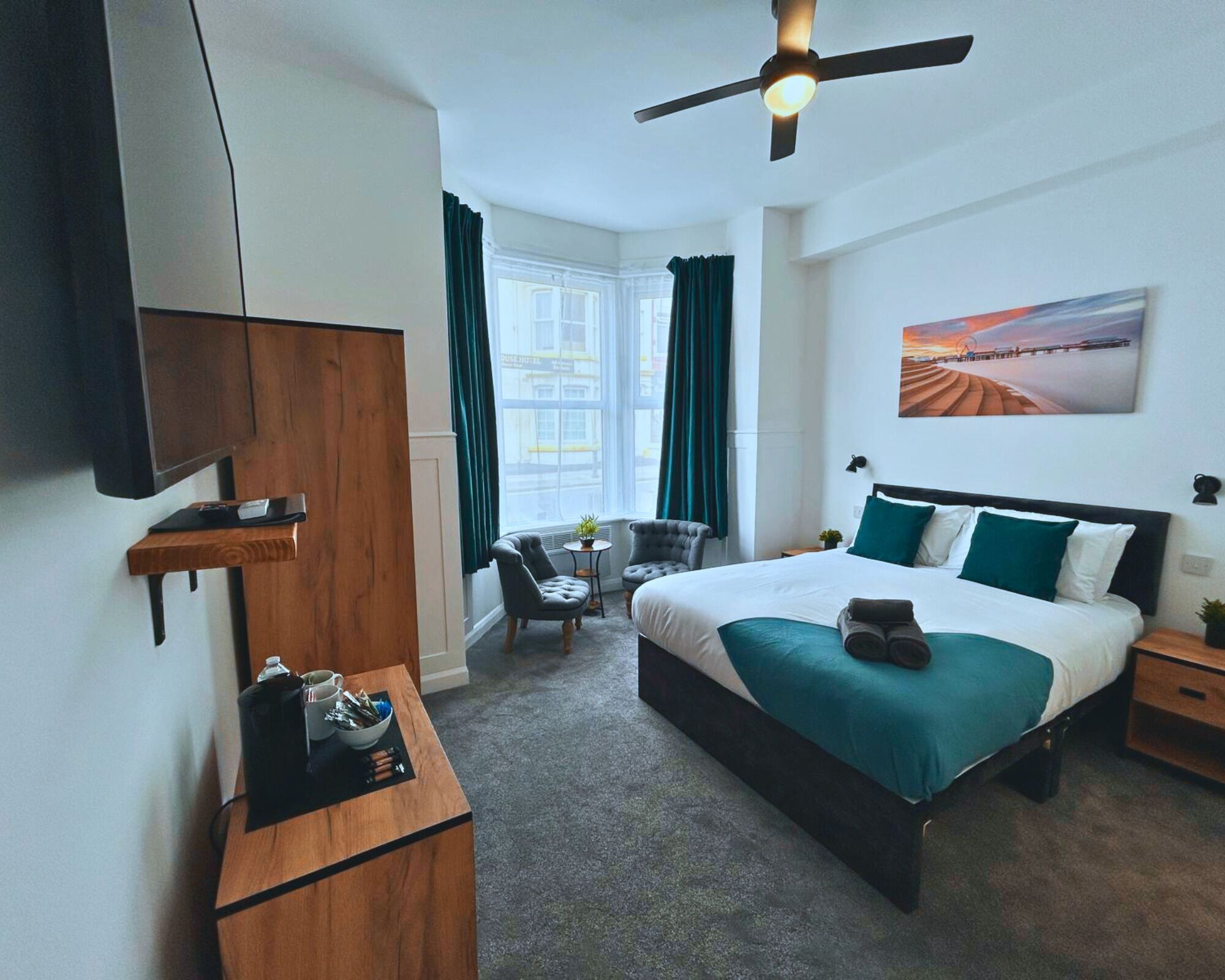 1 Schlafzimmer, WLAN, Bettwäsche