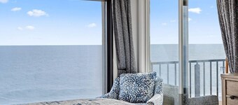 Luxury Oceanfront Retreat | Private Balcony