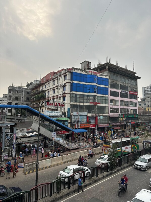 Façade de l’hébergement