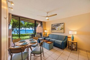 Télévision, table de tennis de table