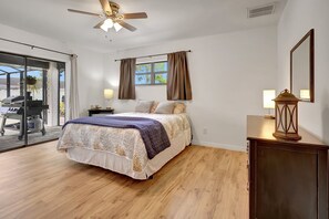 3 bedrooms, desk, iron/ironing board, WiFi