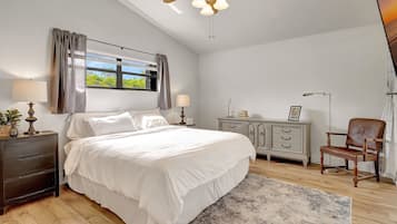 3 bedrooms, desk, iron/ironing board, WiFi