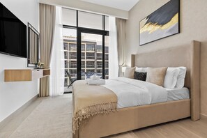 Comfort-Studio, Balkon, Stadtblick | Schreibtisch, Bügeleisen/Bügelbrett, kostenloses WLAN