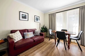 TV, DVD player, offices