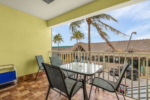 Balcony - Harbour House at the Inn Unit 205 by RedAwning (Fort Myers Beach)