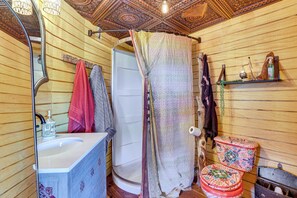 Apartment (0 Bedroom) | Interior - Mystical Mongolian Yurt in Fallbrook w/ Views! (Fallbrook)