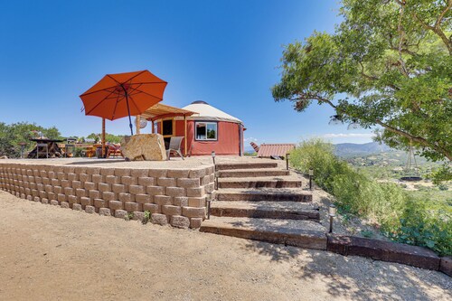 Mystical Mongolian Yurt in Fallbrook w/ Views!