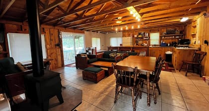 Riverside Retreat on 425' of Allegheny River frontage with large, flat area