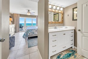 2 bedrooms, iron/ironing board, free WiFi, bed sheets - 🌴Gulf Front-Pools-Gazebo-Grills-Dunes of Panama 205D🌴 (Panama City Beach)