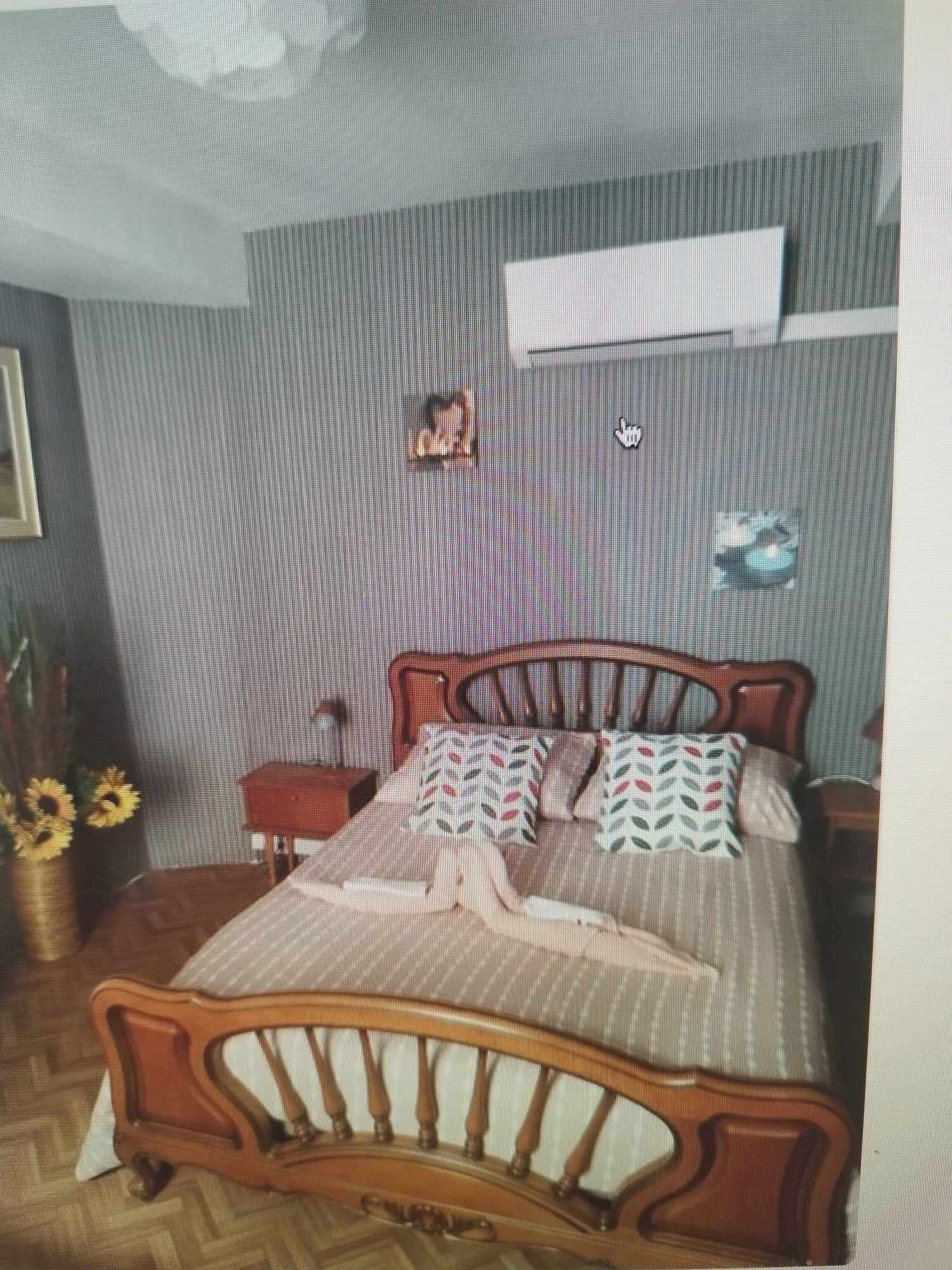 2 habitaciones, tabla de planchar con plancha y cuna de viaje 