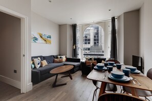 Appartement, en-suite badkamer | Lounge