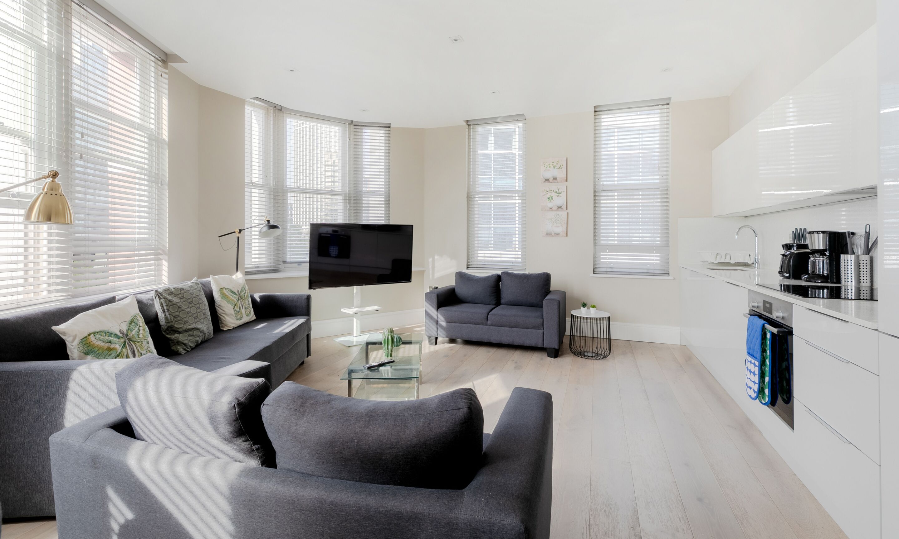 Apartment, mit Bad, Stadtblick | Lounge