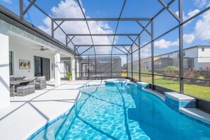 Piscine chauffée