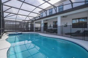 Piscine chauffée